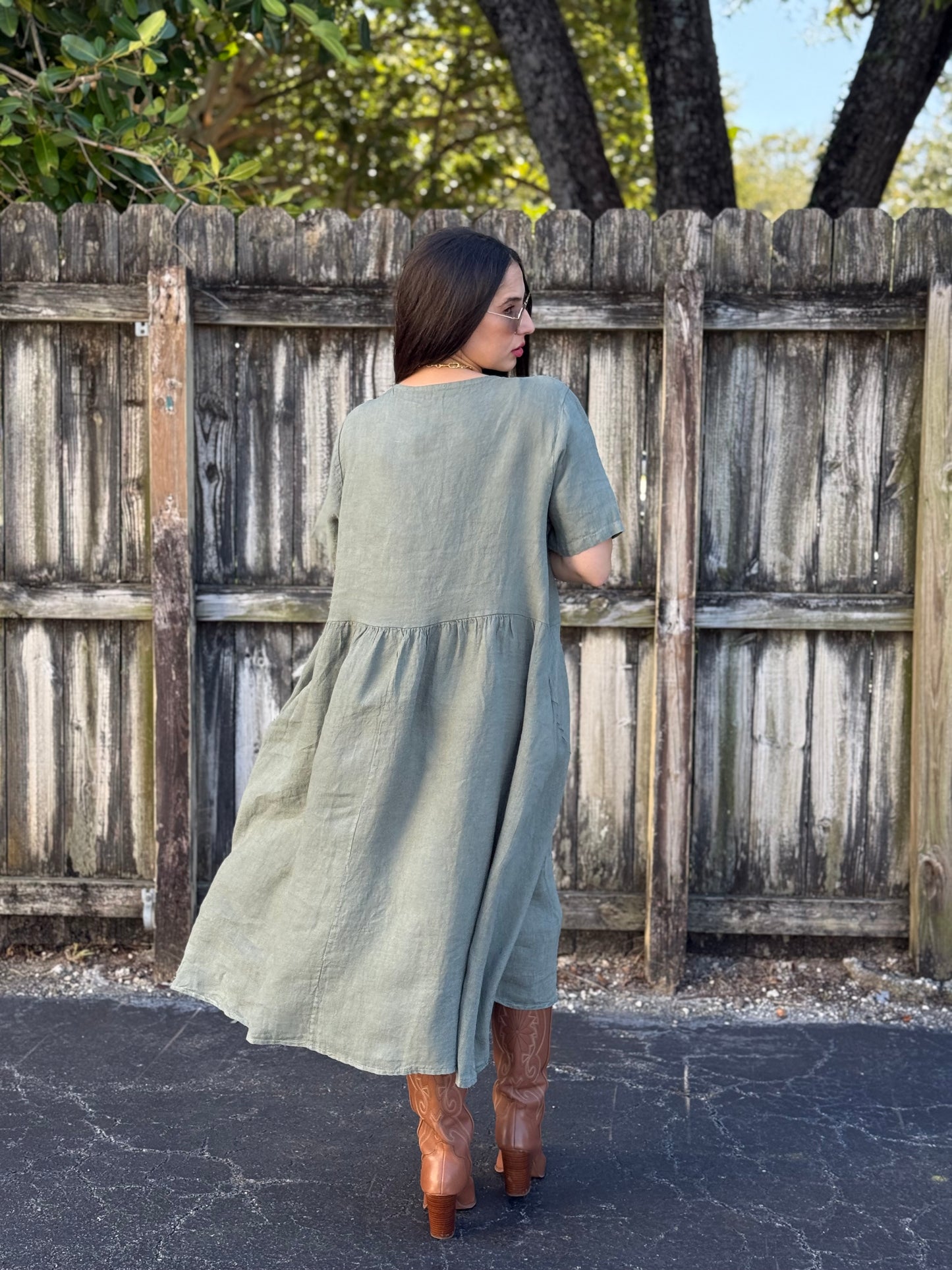 Vestido Lino Canarias