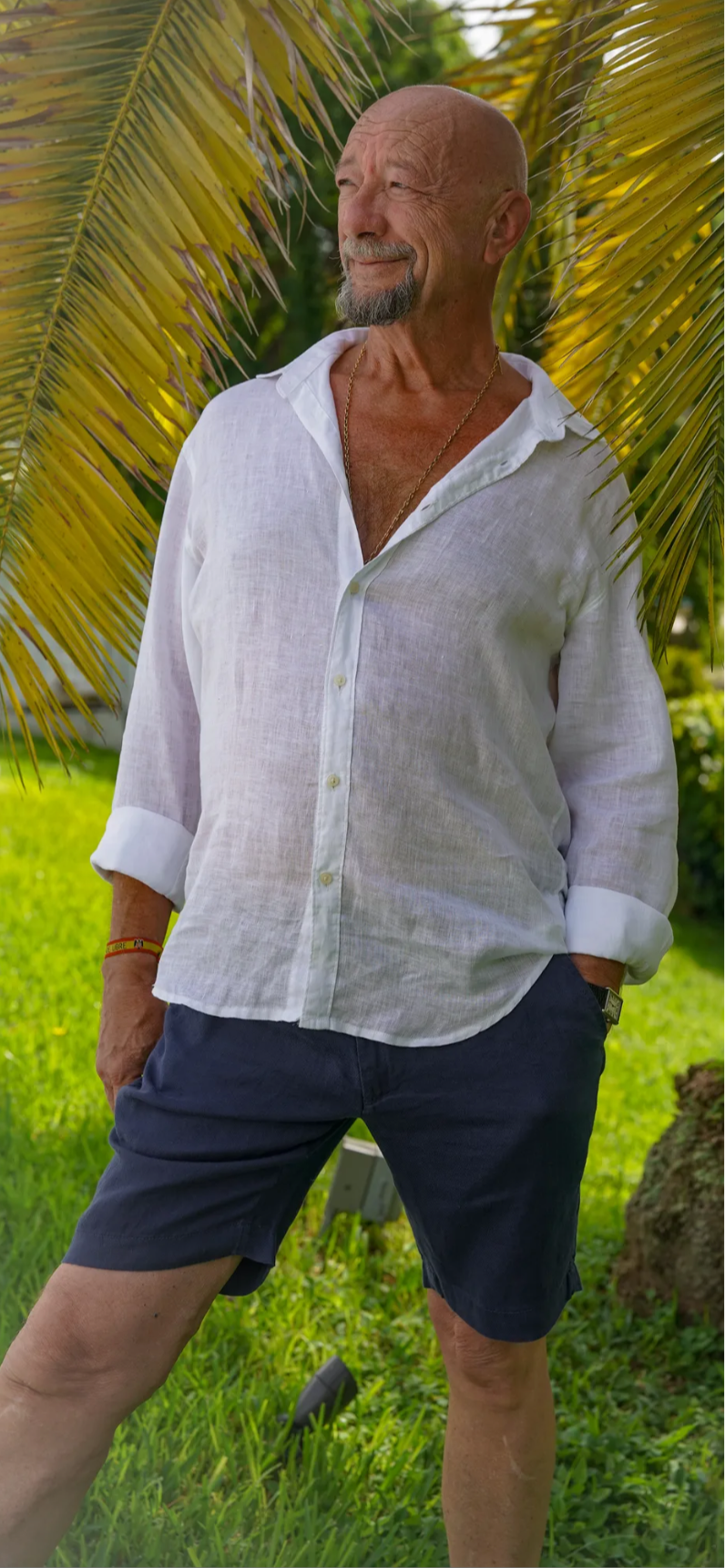 Short Lino 100% hombre