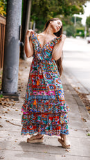 Vestido de Seda Andaluz  con variedad de colores