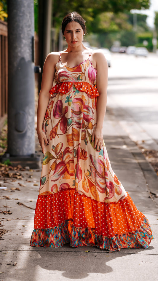 Vestido Andaluz de seda