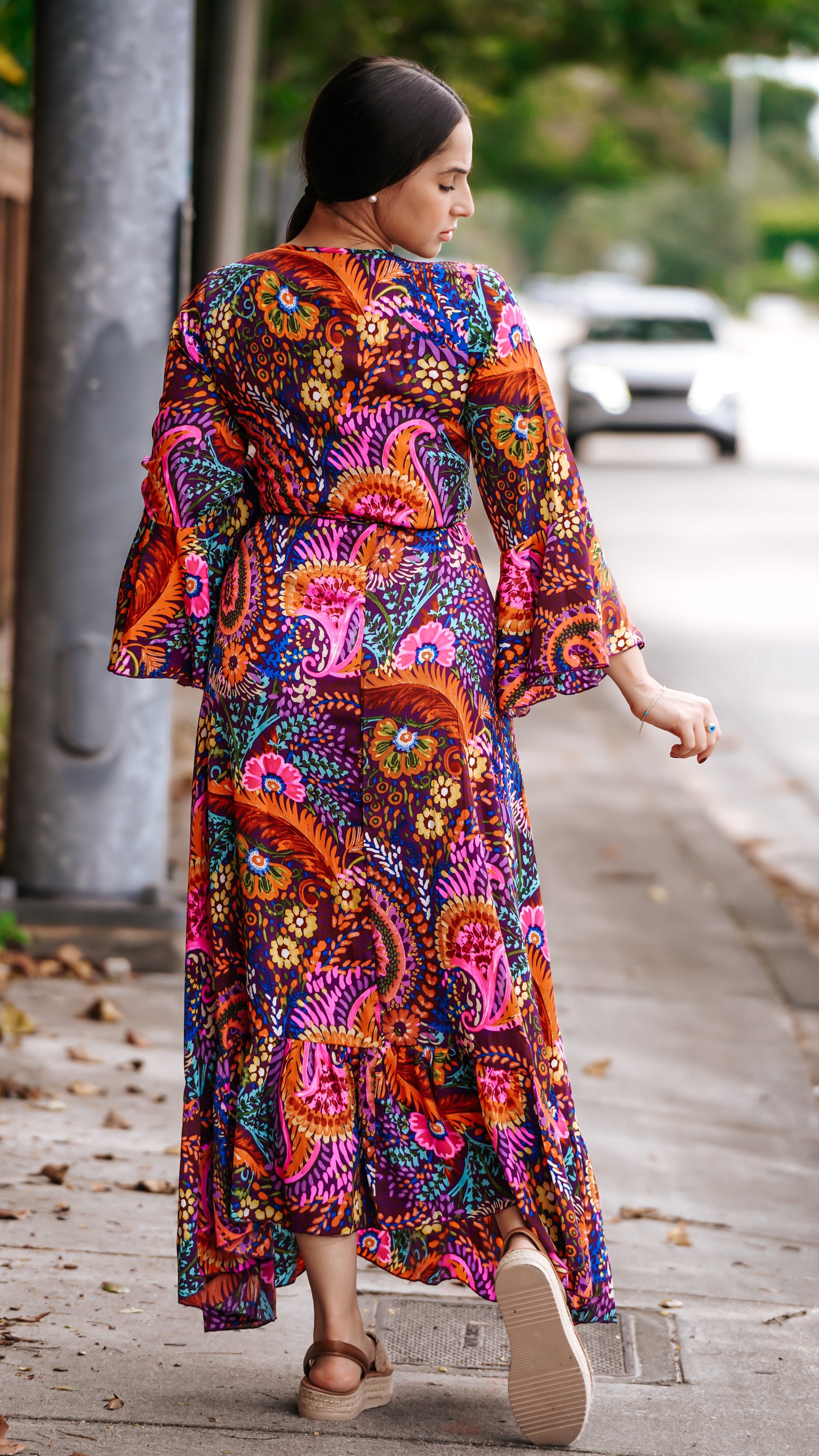Vestido seda 100% Andaluz