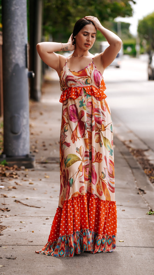 Vestido Andaluz de seda
