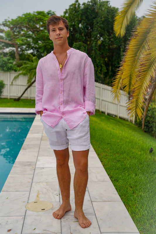 Short Lino 100% hombre