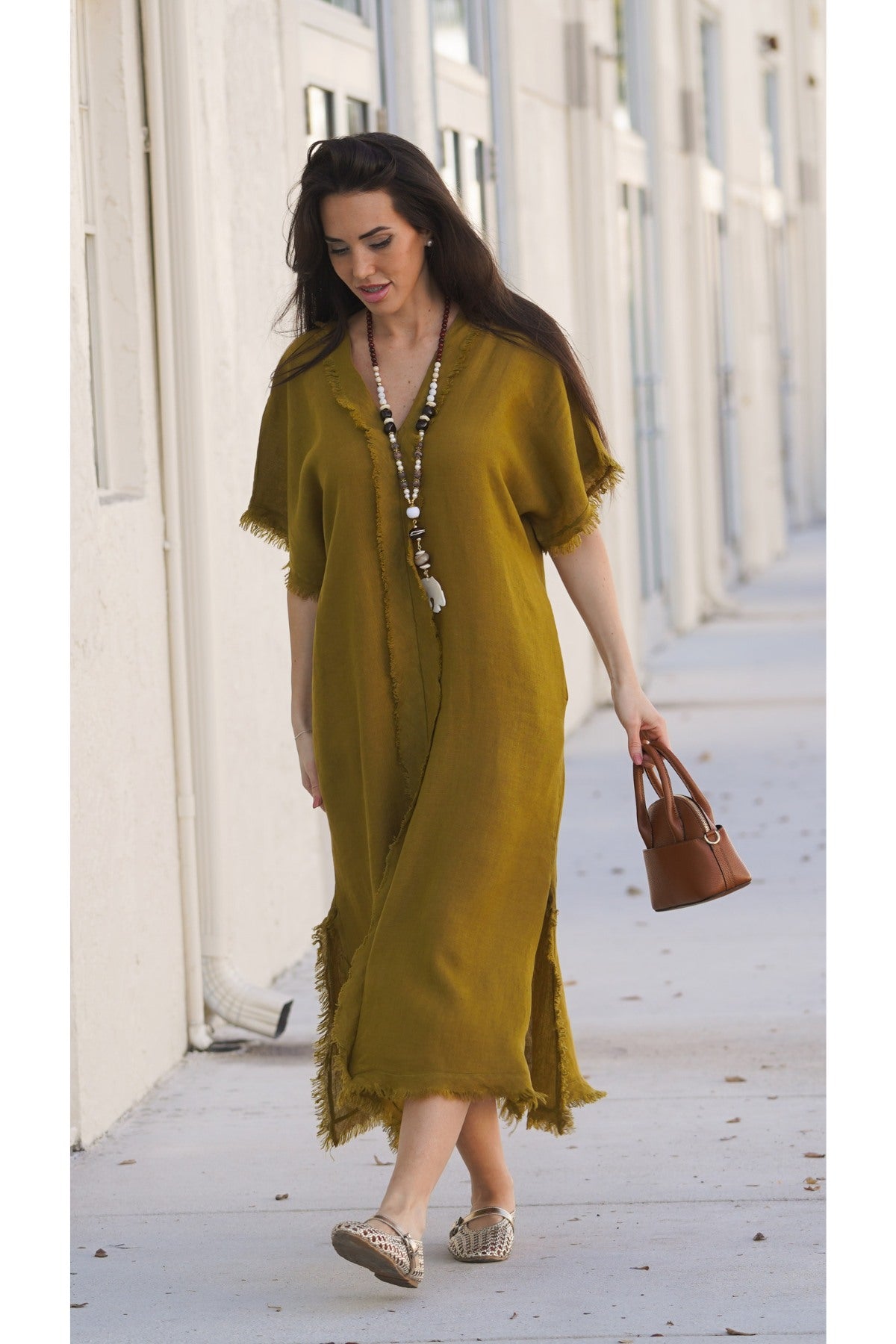 Vestido Alcides Laurel
