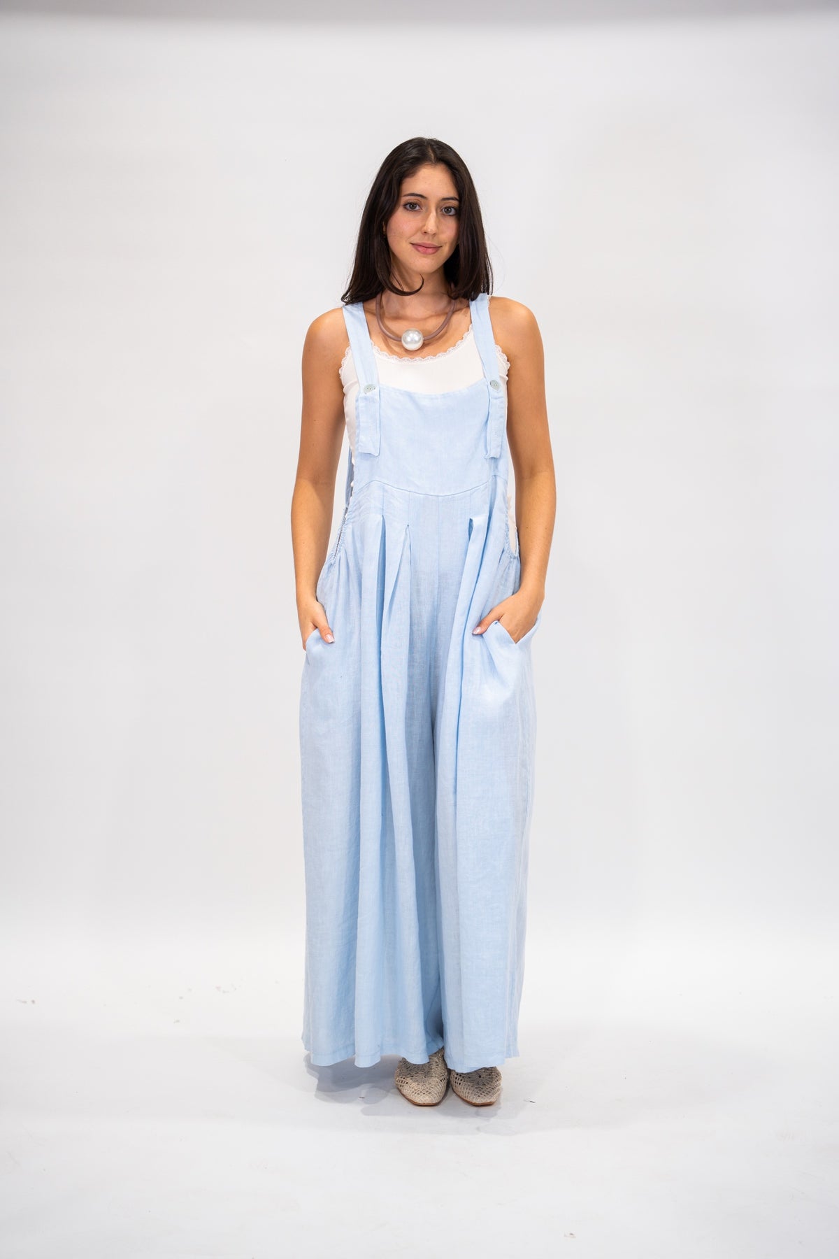 Jumper Lino Cira azul cielo