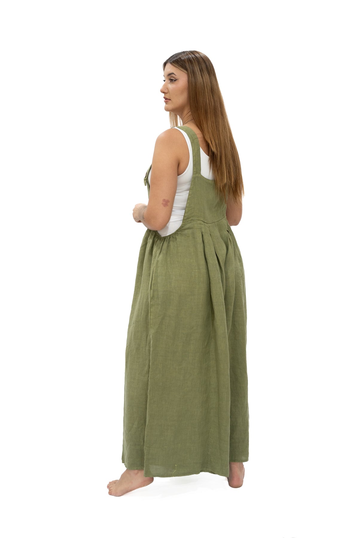 Jumper Cira lino laurel
