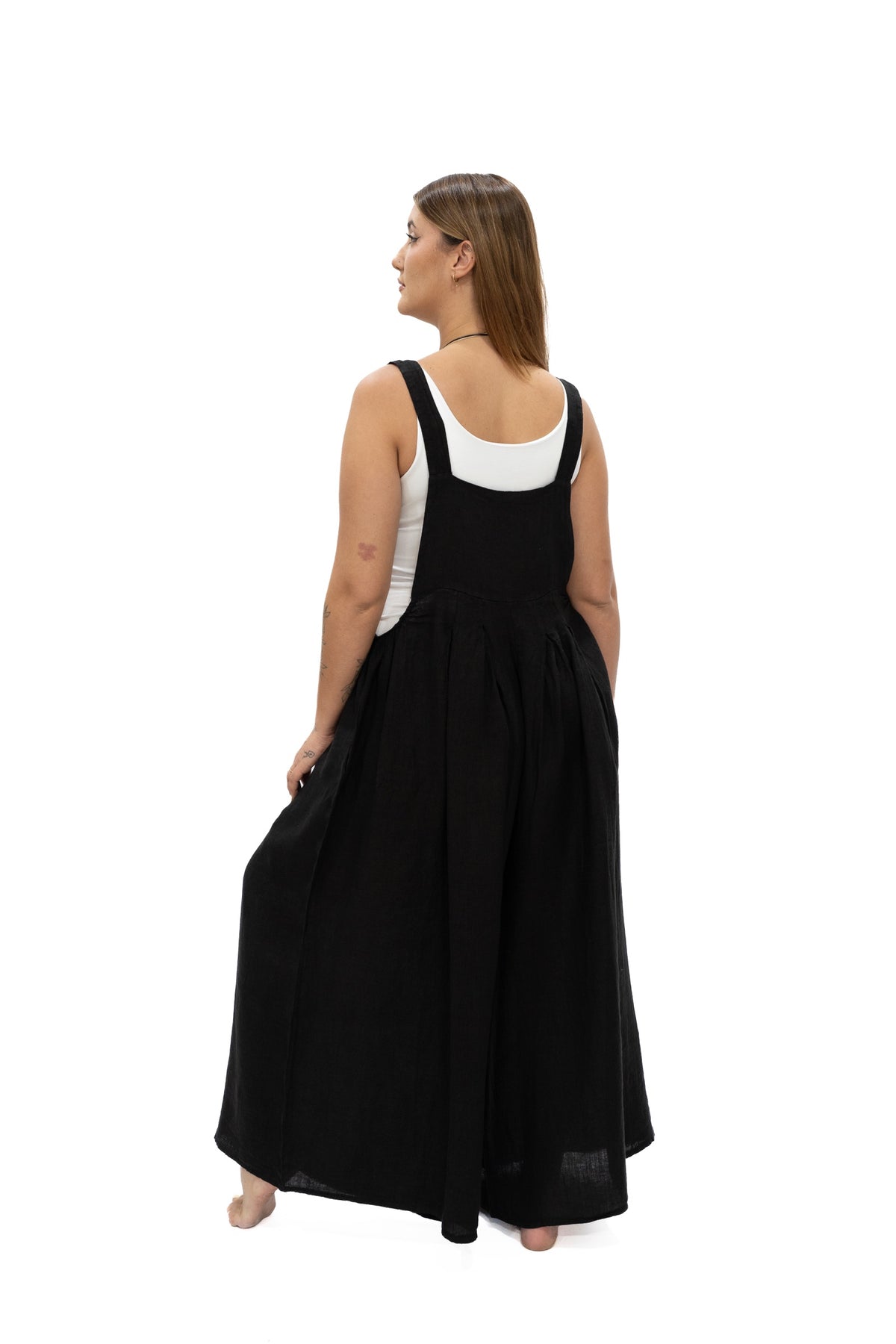 Jumper Cira lino negro