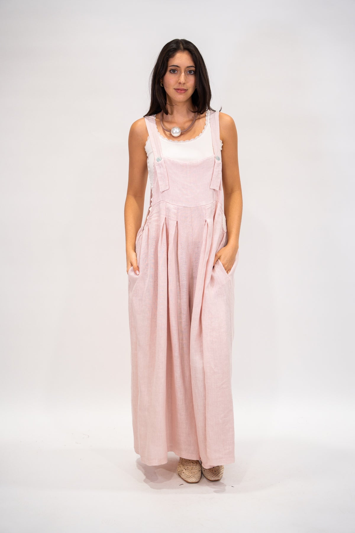 Jumper Lino Cira rosa bebé
