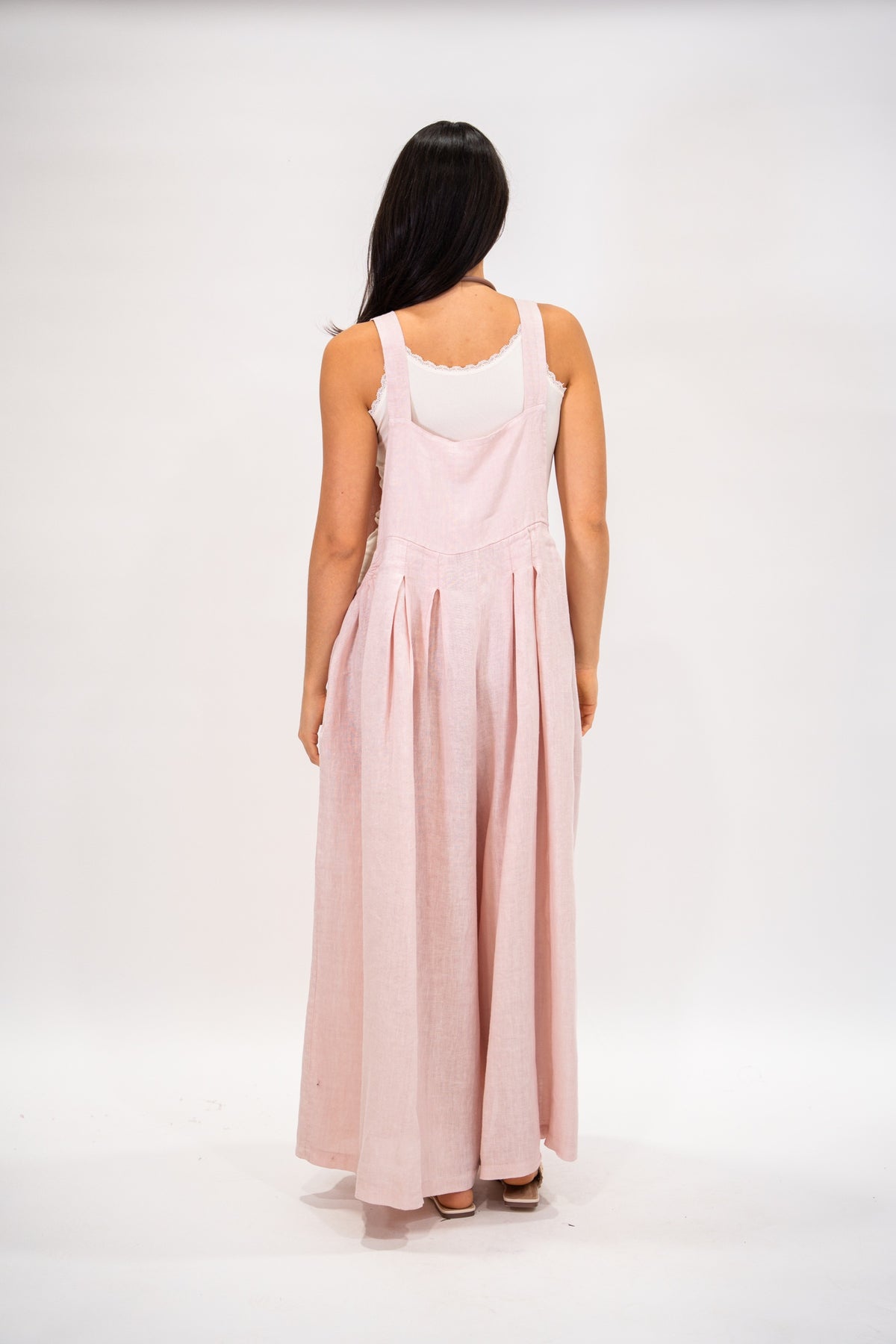 Jumper Lino Cira rosa bebé espalda